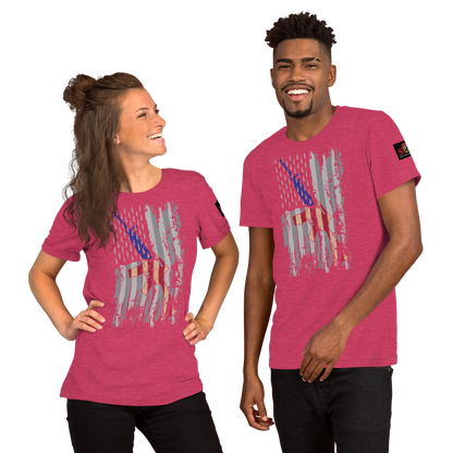 AR-15 Flag Short-Sleeve Unisex T-Shirt