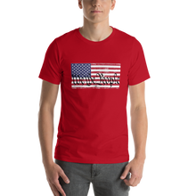 Load image into Gallery viewer, WE THE PEOPLE, American Flag Short-Sleeve Unisex T-Shirt