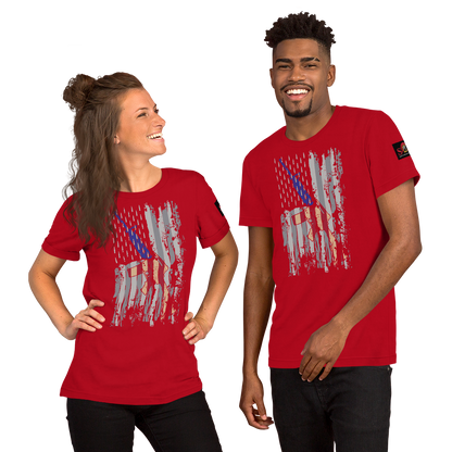 AR-15 Flag Short-Sleeve Unisex T-Shirt