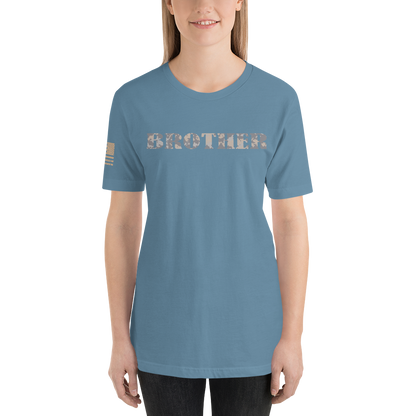 BROTHER Multi-Cam Gray Military Support T-Shirt