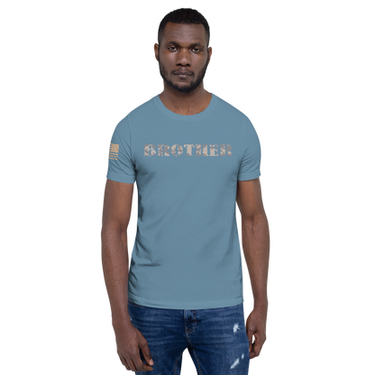 BROTHER Multi-Cam Gray Military Support T-Shirt