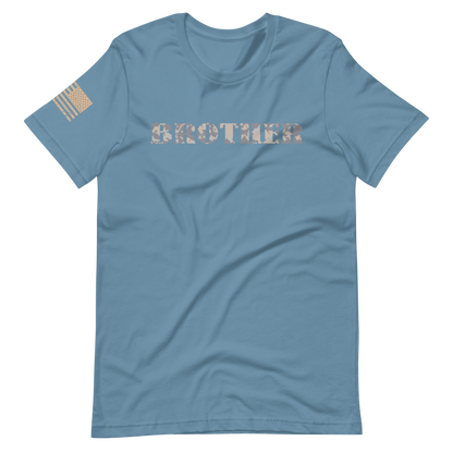 BROTHER Multi-Cam Gray Military Support T-Shirt