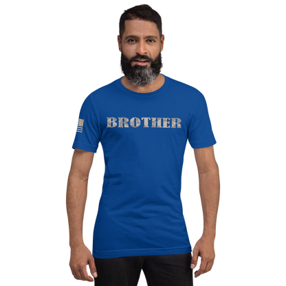 BROTHER Multi-Cam Gray Military Support T-Shirt