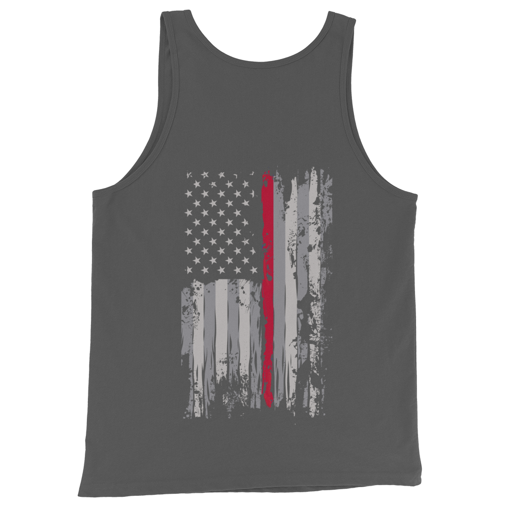 Thin RED Line Unisex Tank Top