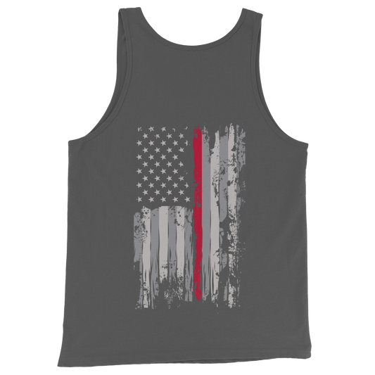 Thin RED Line Unisex Tank Top