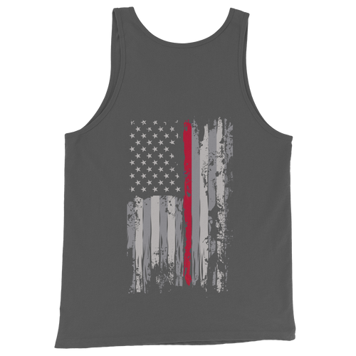 Thin RED Line Unisex Tank Top