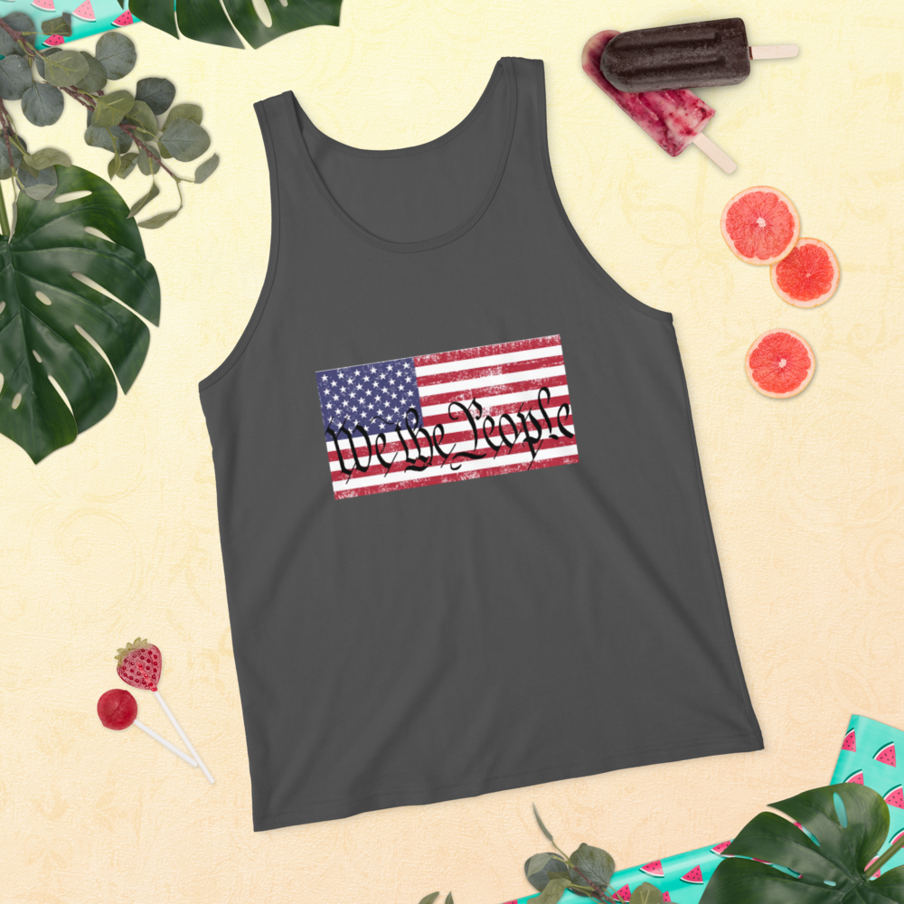 WE THE PEOPLE, American Flag Unisex Tank Top