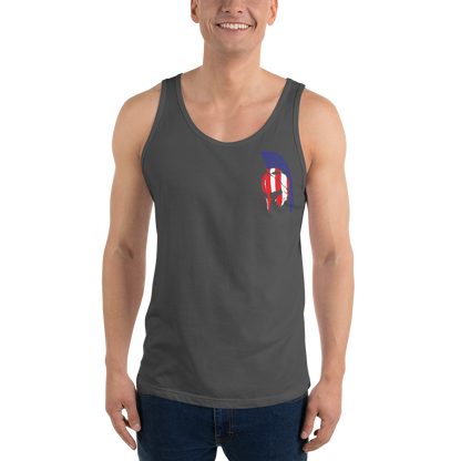 Red White & Thin Blue Unisex Tank Top