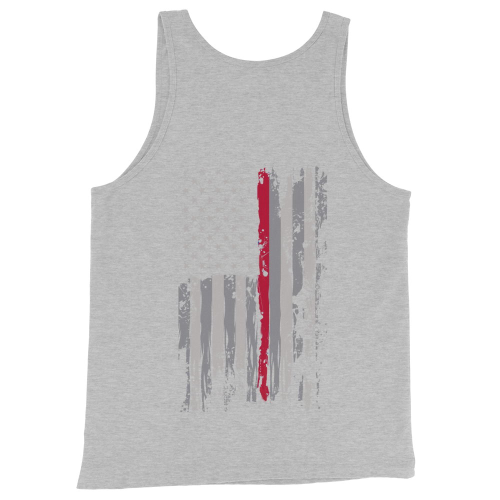 Thin RED Line Unisex Tank Top