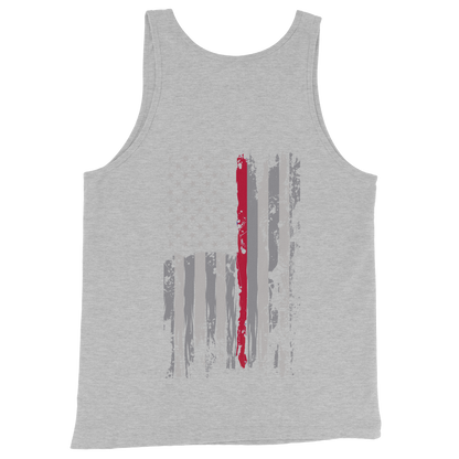 Thin RED Line Unisex Tank Top