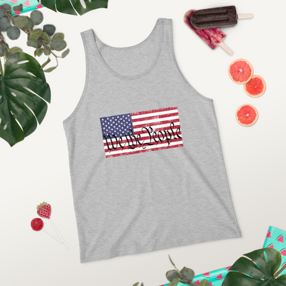 WE THE PEOPLE, American Flag Unisex Tank Top