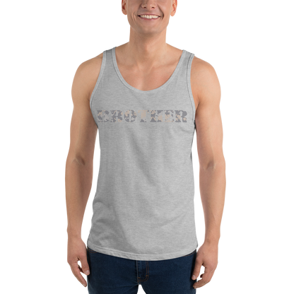 BROTHER Gray Multi Cam Print Unisex Tank Top