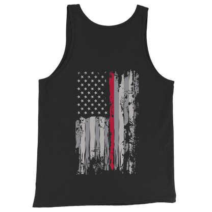 Thin RED Line Unisex Tank Top