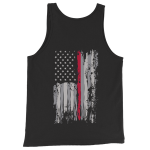 Thin RED Line Unisex Tank Top