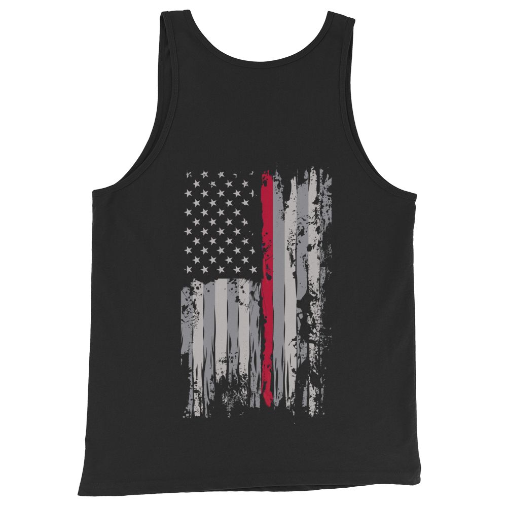 Thin RED Line Unisex Tank Top