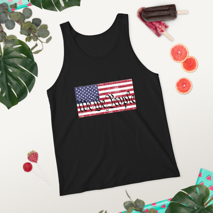 WE THE PEOPLE, American Flag Unisex Tank Top