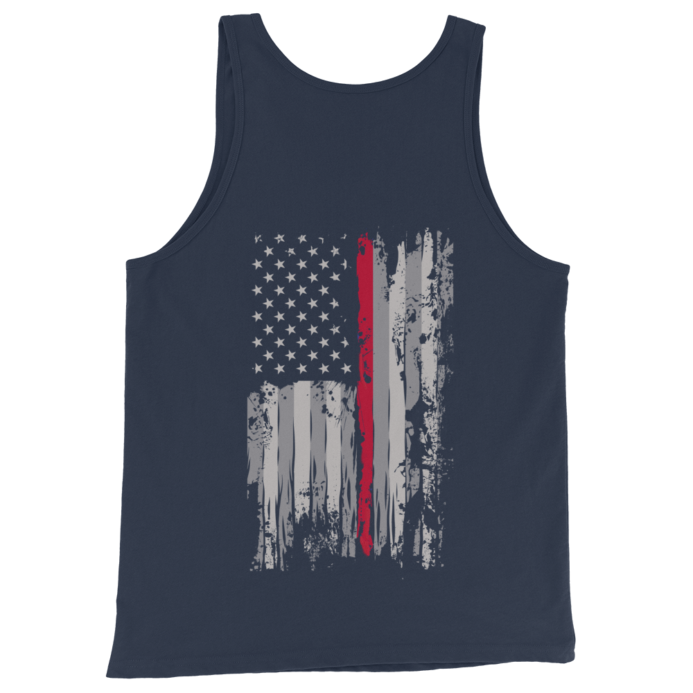 Thin RED Line Unisex Tank Top