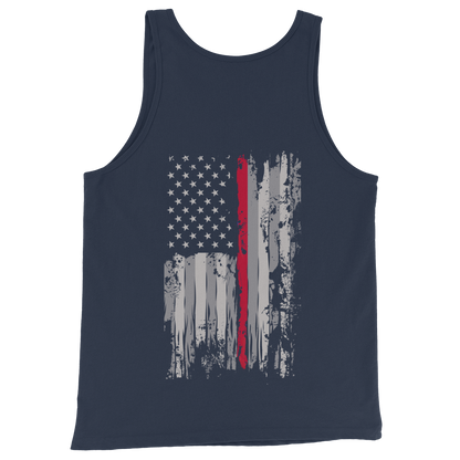 Thin RED Line Unisex Tank Top