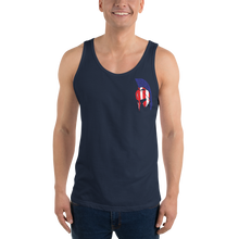 Load image into Gallery viewer, Red White &amp; Thin Blue Unisex Tank Top