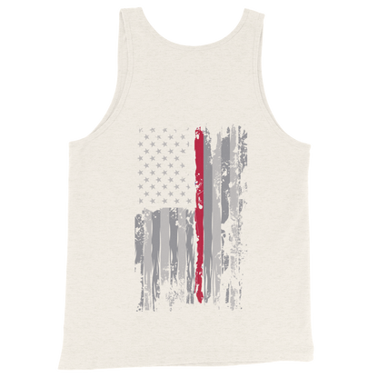 Thin RED Line Unisex Tank Top