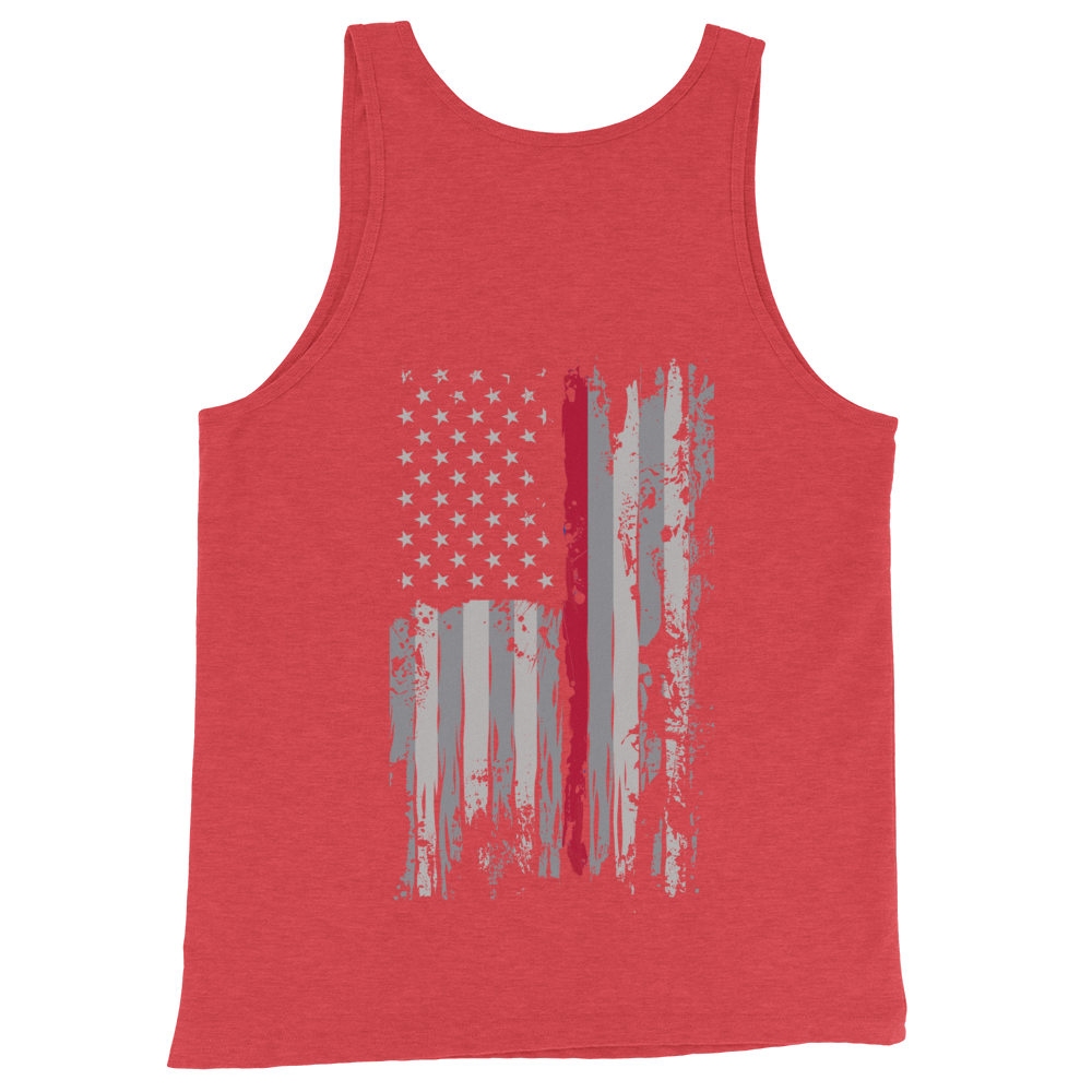 Thin RED Line Unisex Tank Top