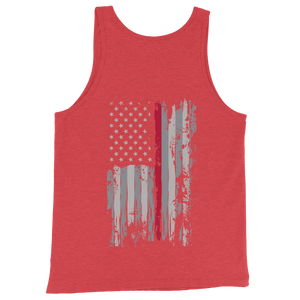 Thin RED Line Unisex Tank Top