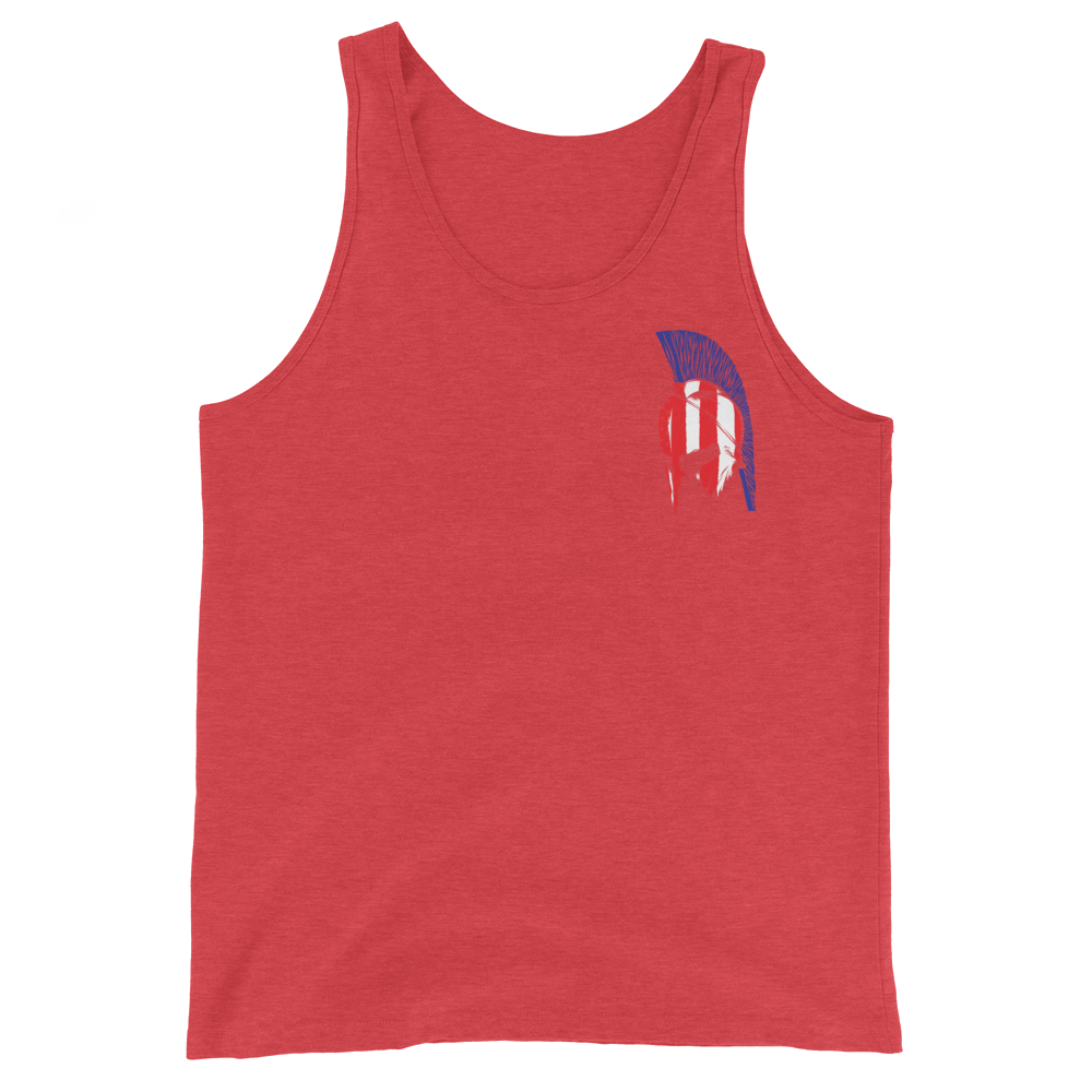 Red White & Thin Blue Unisex Tank Top