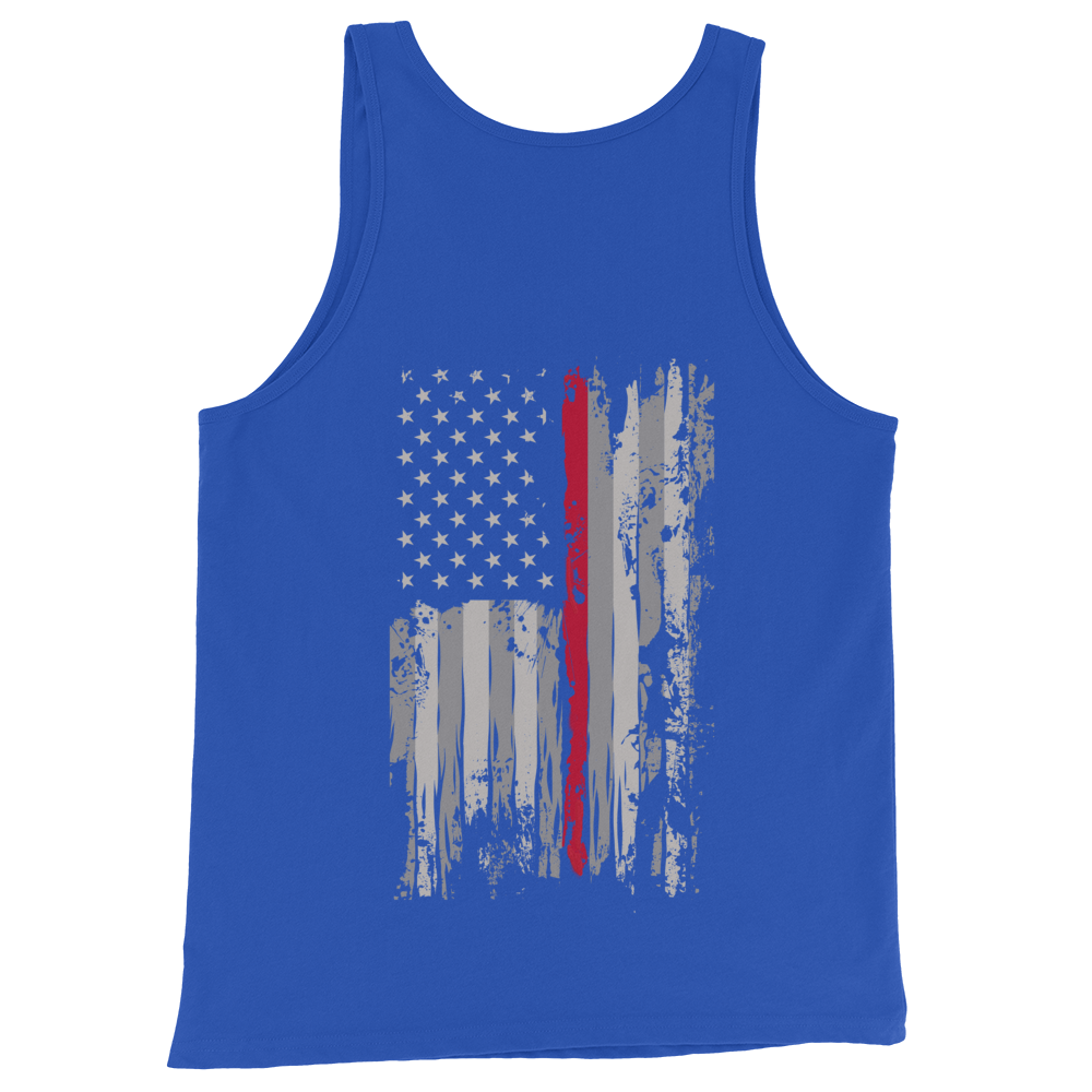 Thin RED Line Unisex Tank Top