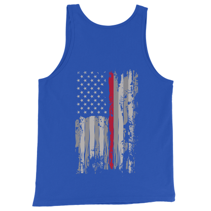 Thin RED Line Unisex Tank Top