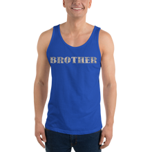Load image into Gallery viewer, BROTHER Gray Multi Cam Print Unisex Tank Top
