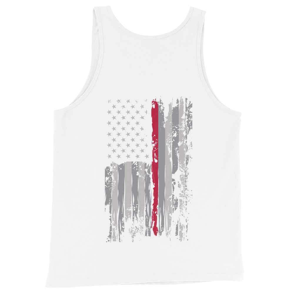 Thin RED Line Unisex Tank Top