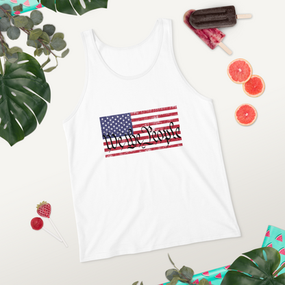 WE THE PEOPLE, American Flag Unisex Tank Top