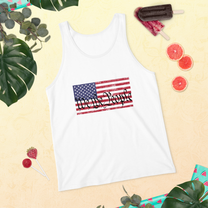 WE THE PEOPLE, American Flag Unisex Tank Top