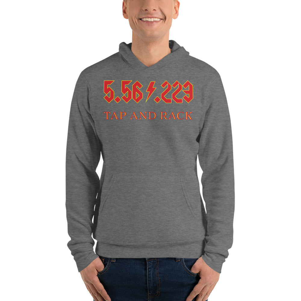 5.56/.223 Tap and Rack Hoodie!