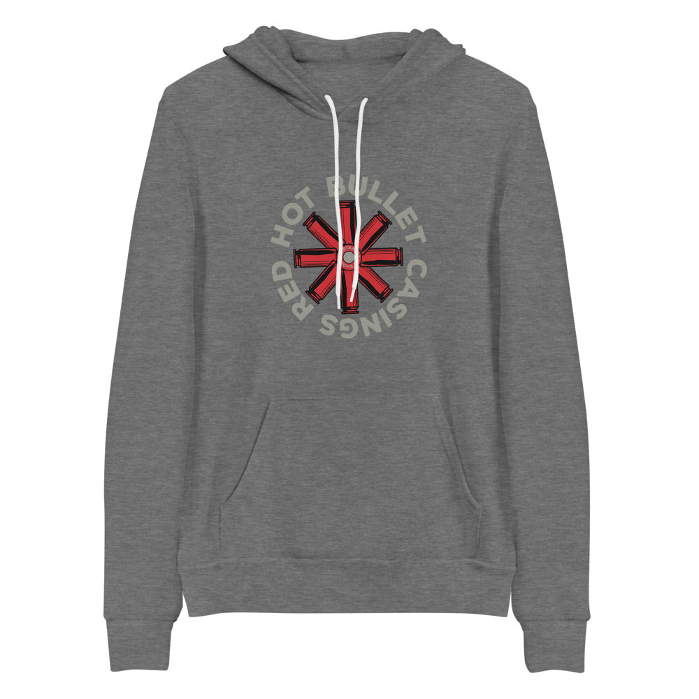 RED HOT BULLET CASINGS HOODIE!