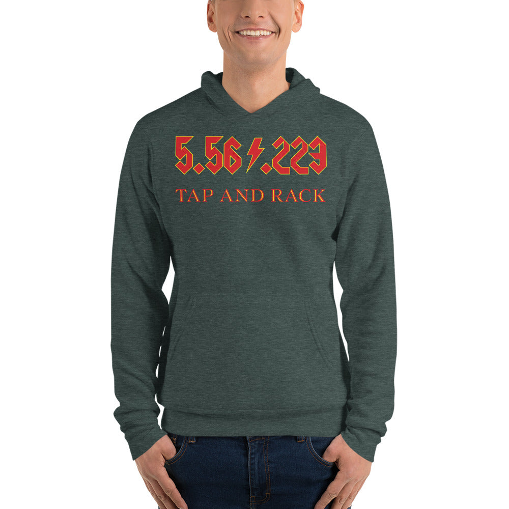 5.56/.223 Tap and Rack Hoodie!