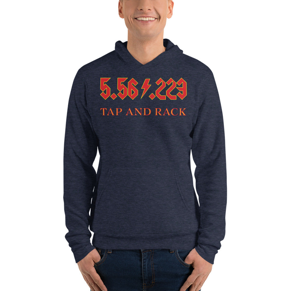 5.56/.223 Tap and Rack Hoodie!