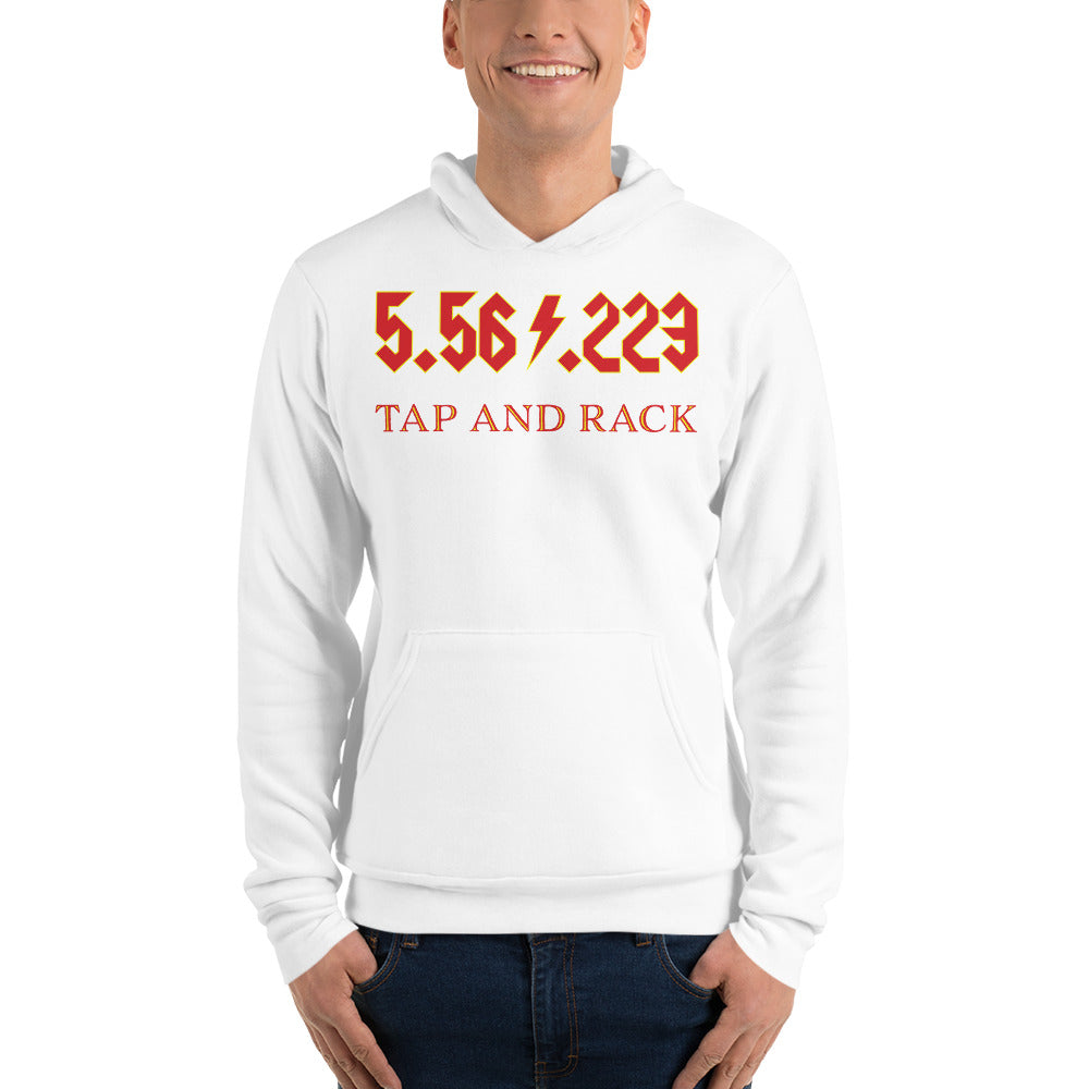 5.56/.223 Tap and Rack Hoodie!