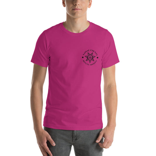 Nassau Deputy Sheriff Breast Cancer Pink Tee