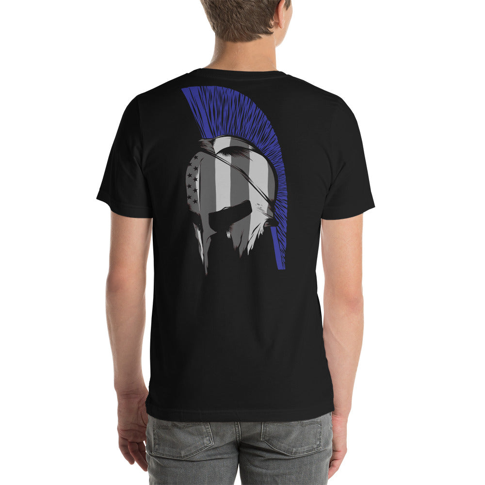 Nassau Deputy Sheriff Blue Line SPARTAN Tee