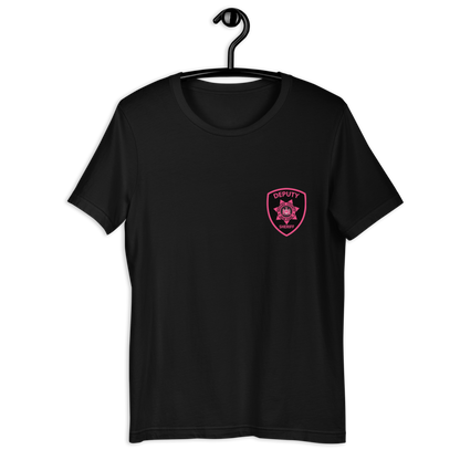 Deputy Pink Patch and Pink Ribbon Tee