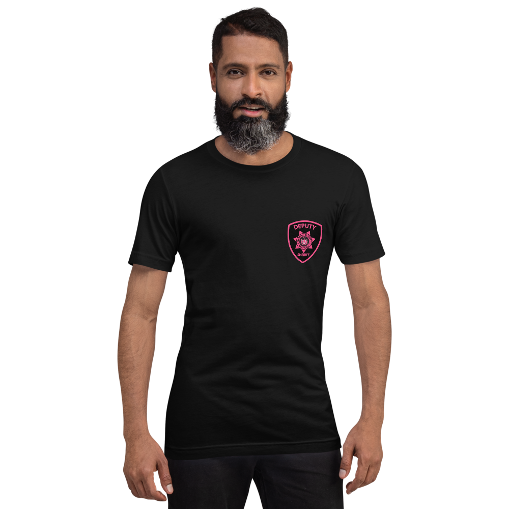 Deputy Pink Patch and Pink Ribbon Tee