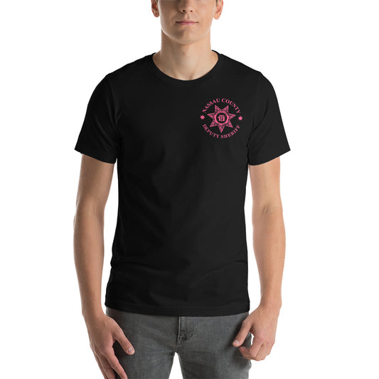 Deputy Sheriff Breast Cancer Charity PINK LOGO Tee