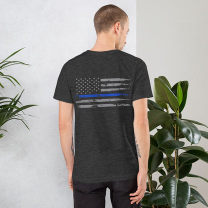 Deputy Sheriff Thin Blue Line Mourning Band Tee