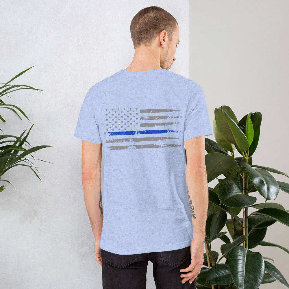 Deputy Sheriff Thin Blue Line Mourning Band Tee