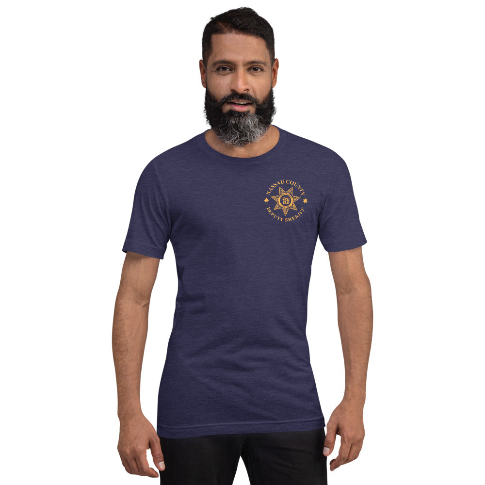 Deputy Sheriff 1st Gen (NO SLEEVE FLAG) Short-Sleeve Unisex T-Shirt