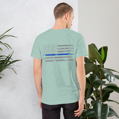 Deputy Sheriff Thin Blue Line Mourning Band Tee