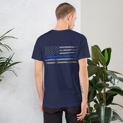 Deputy Sheriff Thin Blue Line Mourning Band Tee