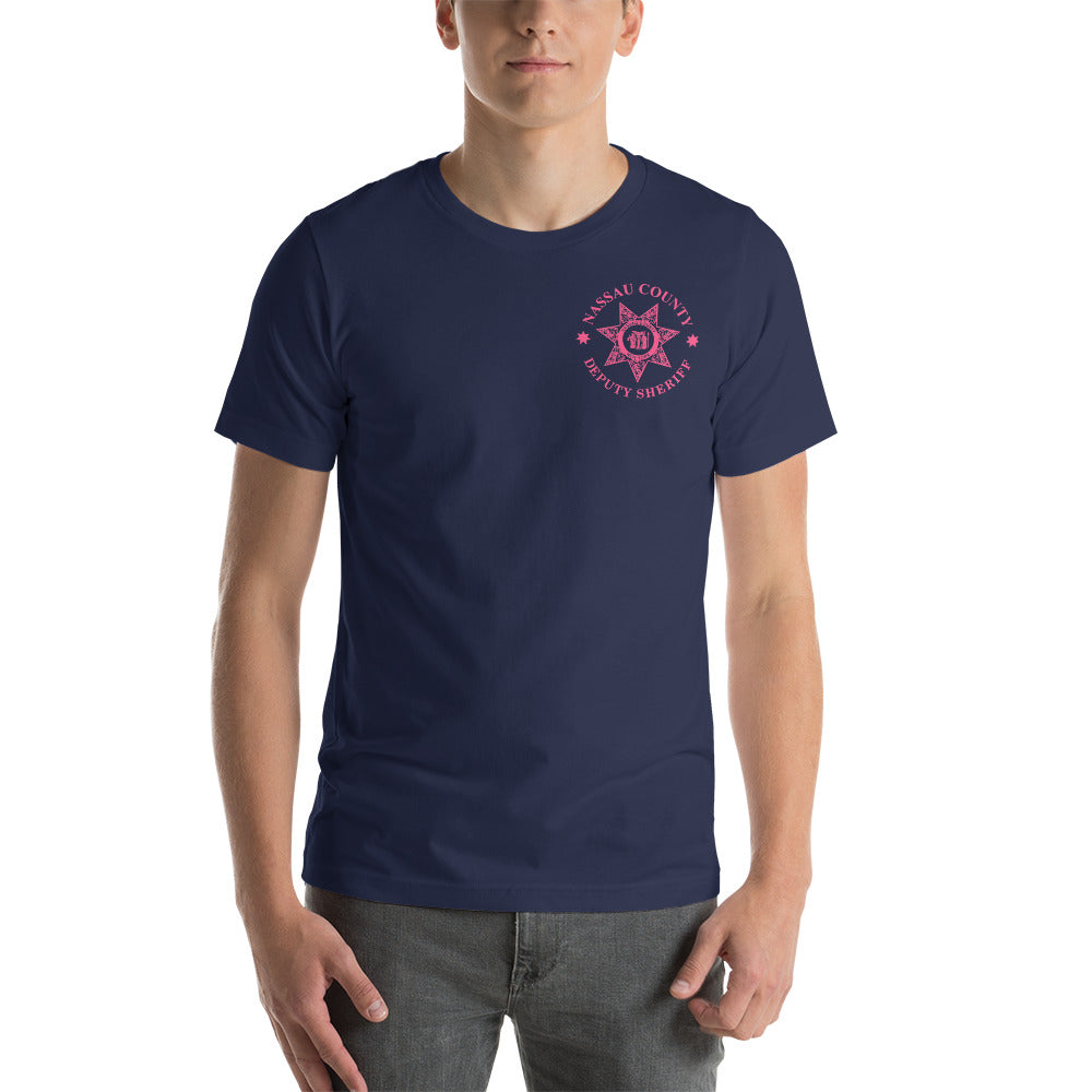 Deputy Sheriff Breast Cancer Charity PINK LOGO Tee