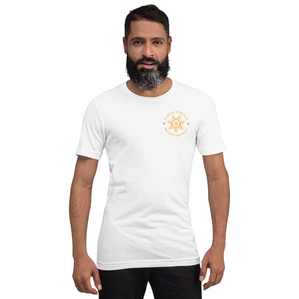 Deputy Sheriff 1st Gen (NO SLEEVE FLAG) Short-Sleeve Unisex T-Shirt